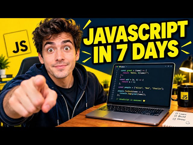 How to Learn JavaScript in 7 Days - Complete Beginner Guide