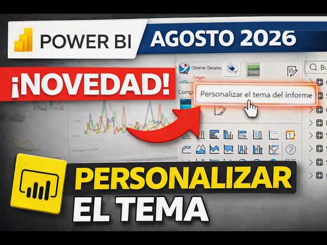 Power BI acaba de cambiarlo: Nueva forma de personalizar temas