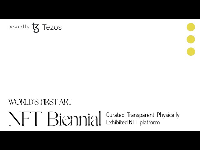 NFT Biennial @ Fuelarts x Tezos Demo Day 2023
