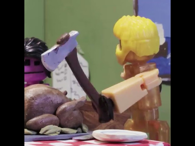 #stikbot Dad versus the Turkey