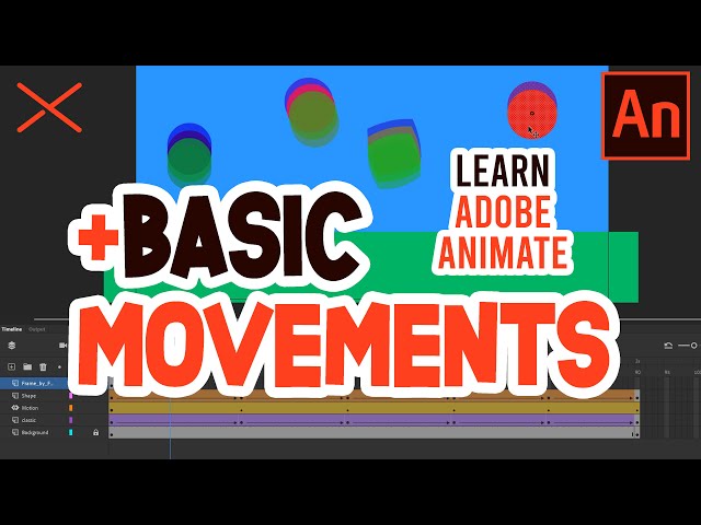 Basic Movement Tutorial for Beginners - Adobe Animate CC [Level 1]