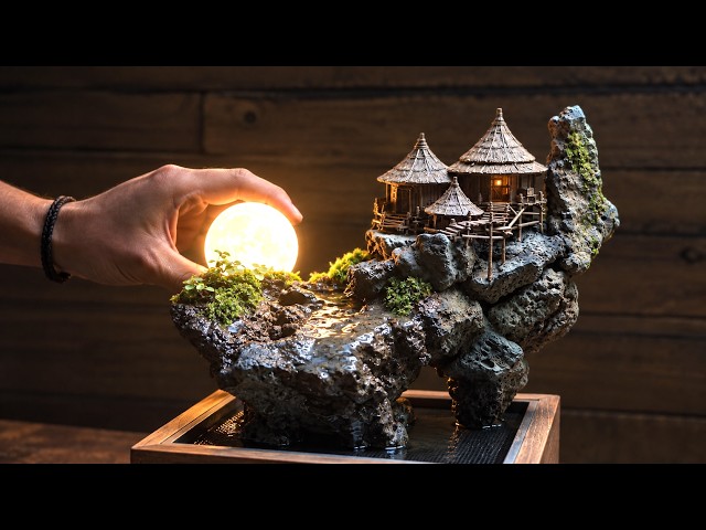 making a Table top mini landscape | Micro Landscape | Paludarium