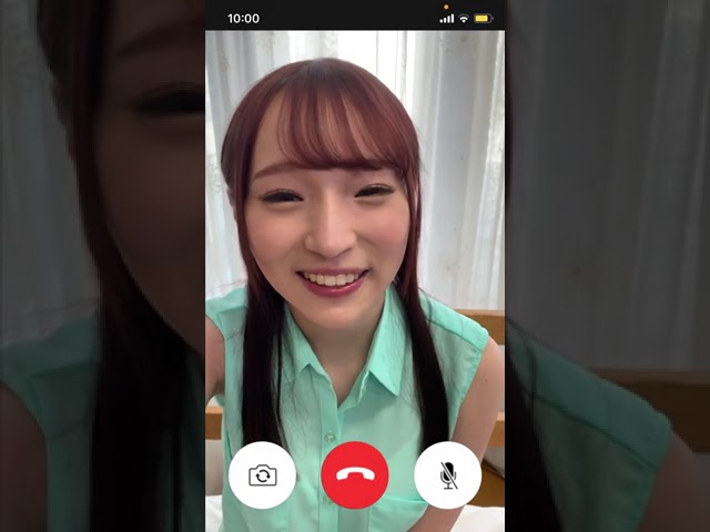 【もしもし動画】雅子りなちゃんとナマ疑似電話 #Shorts