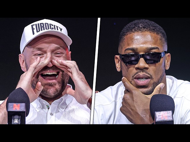 Tyson Fury vs. Anthony Joshua • FULL PRESS CONFERENCE | Netflix Boxing
