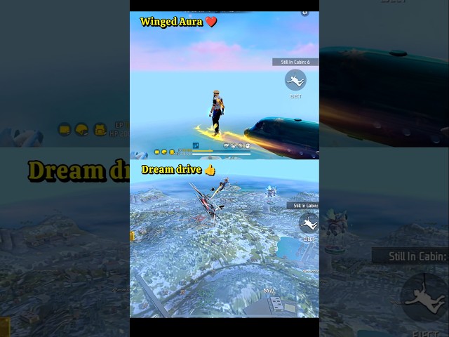 Winged aura 🆚 Dream drive | #lb2gamer  #freefire
