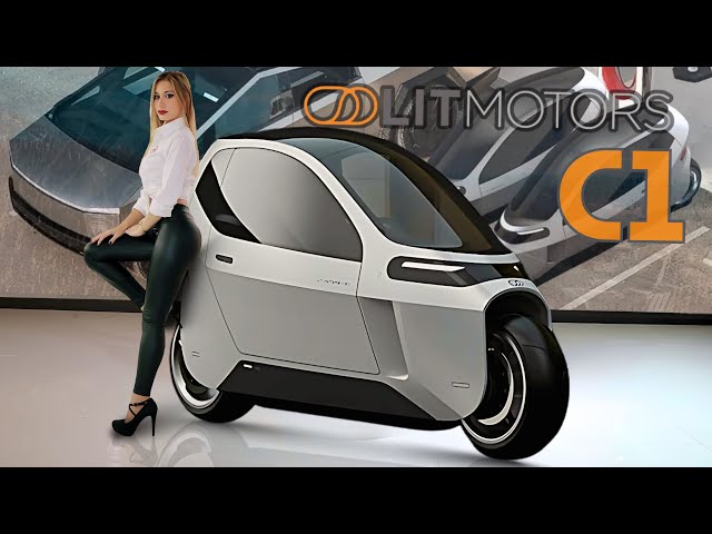 2025 Lit Motors C-1 Launching Soon | The Futuristic Self-Balancing Electric Bike!