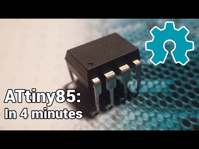 Arduino Tutorial – ATtiny85 explained in 4 minutes!