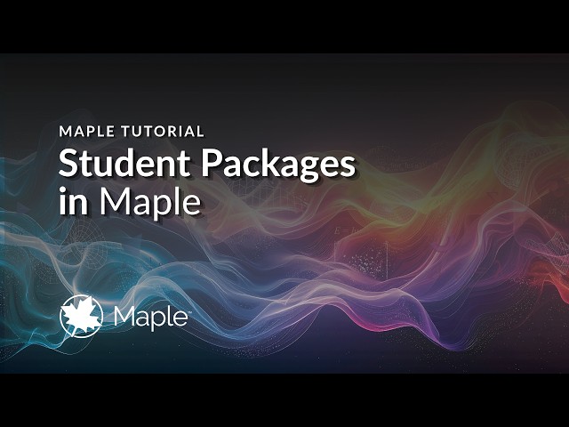 Student Packages in Maple