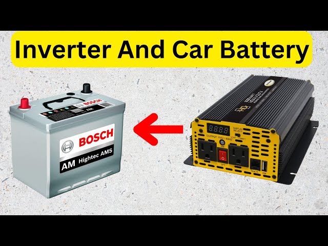 Ultimate Guide To Connect Inverter  To Car Battery | How To Use Inverter With Car Battery #battery