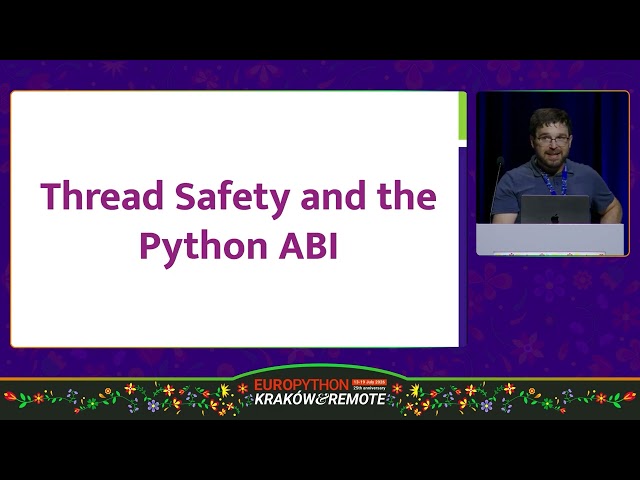 What every Python developer should know about the CPython ABI - Nathan Goldbaum