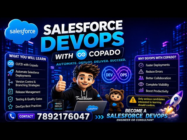 🚀 Salesforce DevOps with Copado | Complete Career Roadmap & Live Training