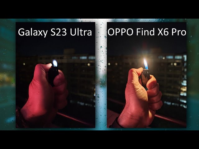 OPPO Find X6 Pro vs Galaxy S23 Ultra Night Photos - You NEED to SEE this