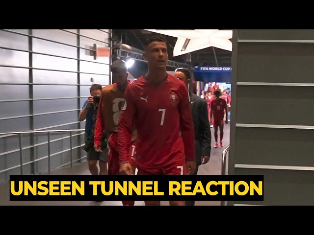 Cristiano Ronaldo Full of Tears in the Tunnel After Portugal's Defeat to Spain | World Cup 2026