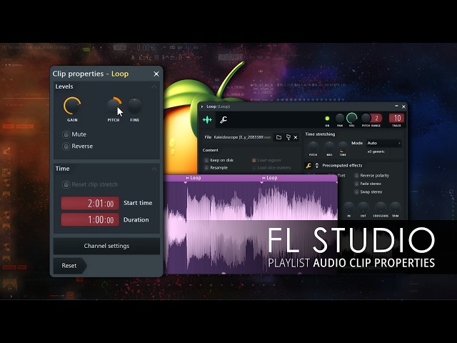 How to use the Audio Clip Properties