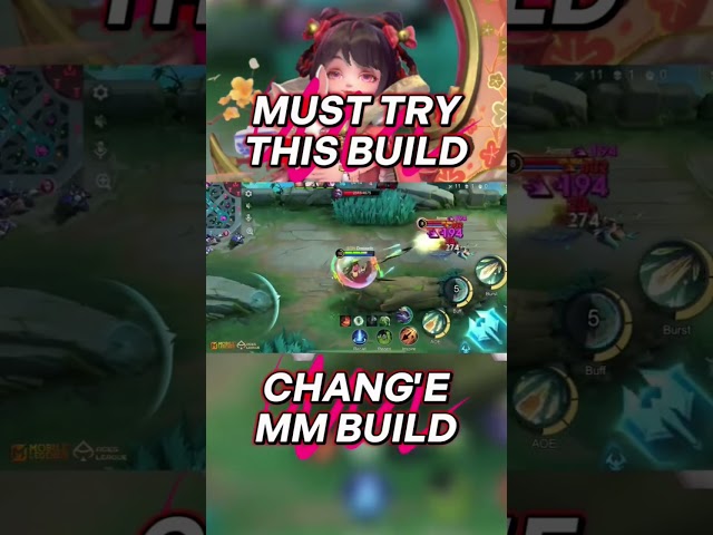 mobile legends chang'e tips and Build