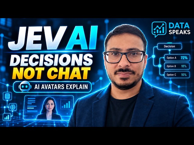 Jev AI Explained by AI Avatars: Fast, Calibrated Decisions Beyond Traditional LLM Chatbots
