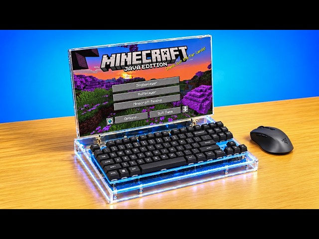 I Built a Cyberdeck From a Broken Old Laptop!
