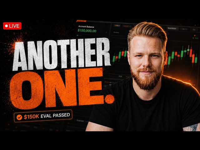 🔴 LIVE Nasdaq Futures Trading After Passing a $150K Prop Firm Eval