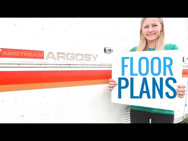 FLOOR PLANS: Airstream Renovation 🚐🇺🇸RV Living, Tiny House Life, Vintage Travel Trailer