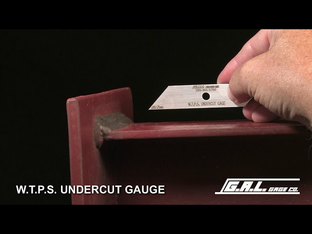 The W.T.P.S. Gauge w/Calibration Block by GAL GAGE Company