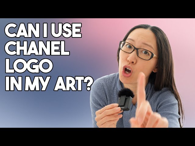 Is it allowed to use a company’s logo in a painting?