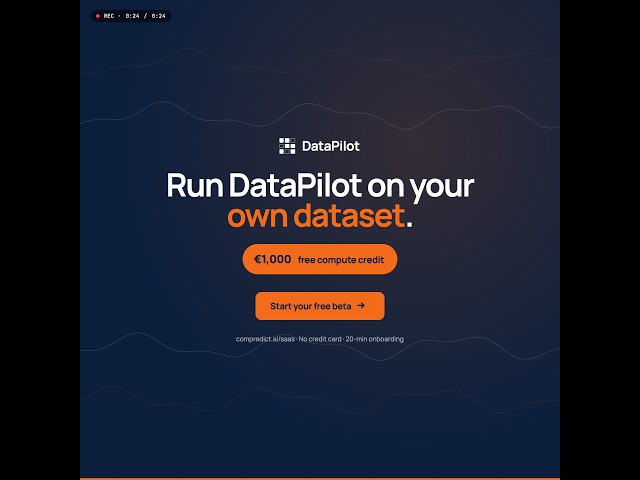 On demand: DataPilot Webinar
