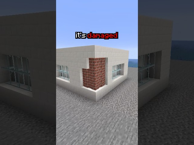 Try These ILLEGAL Minecraft Build Hacks 😨 #minecraft #shorts