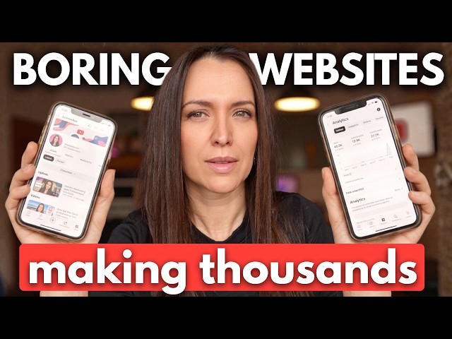Boring Websites Making Thousands | How to Copy Their Strategy with AI | Vibe Coding Tutorial