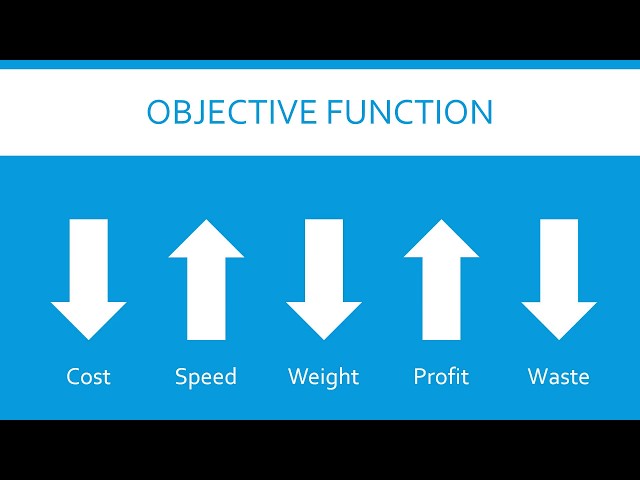 Introduction To Optimization: Objective Functions and Decision Variables