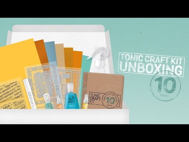 Tonic Studios Craft Kit 10/June 2018