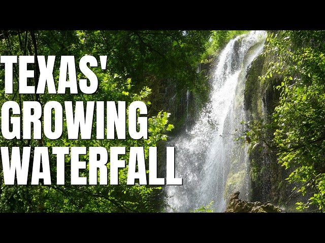 The Texas Waterfall That's Still Growing (Colorado Bend State Park)
