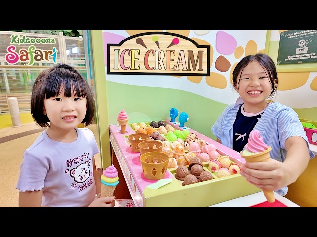 Play with Ice Cream, Slide, Ball Pool, and Try Fruit-Shaped Bread