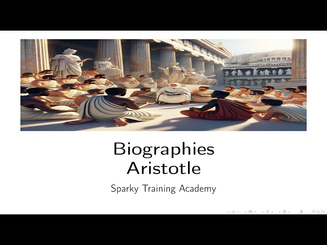 Sparky's Academy: Aristotle