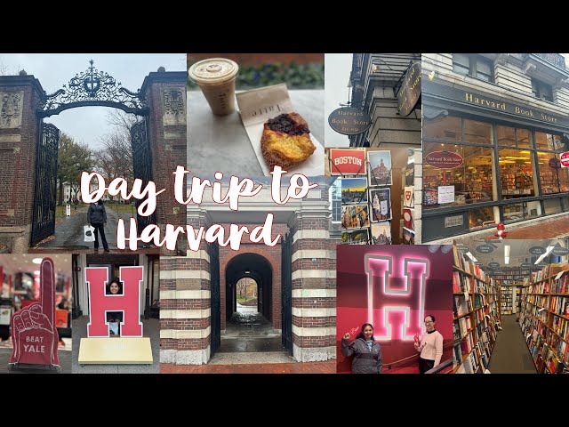 rainy day trip to Harvard | bookstores, Harvard Yard, campus buildings, merch