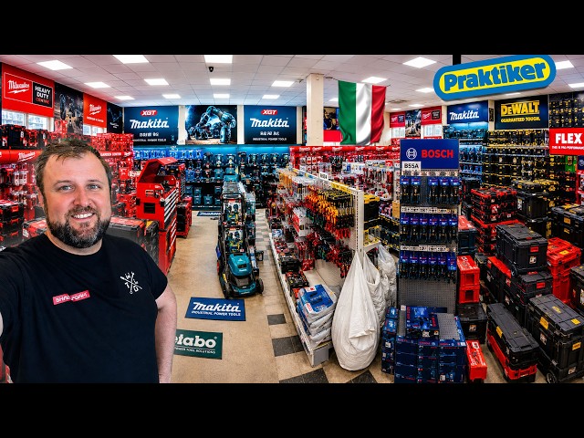 Buying Weird Tools From Hungary's BIGGEST Tool Store!