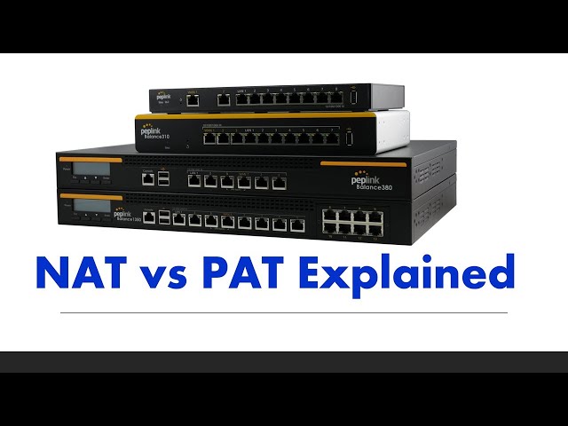 Network Address Translation (NAT) Port Address Translation (PAT)  Explained
