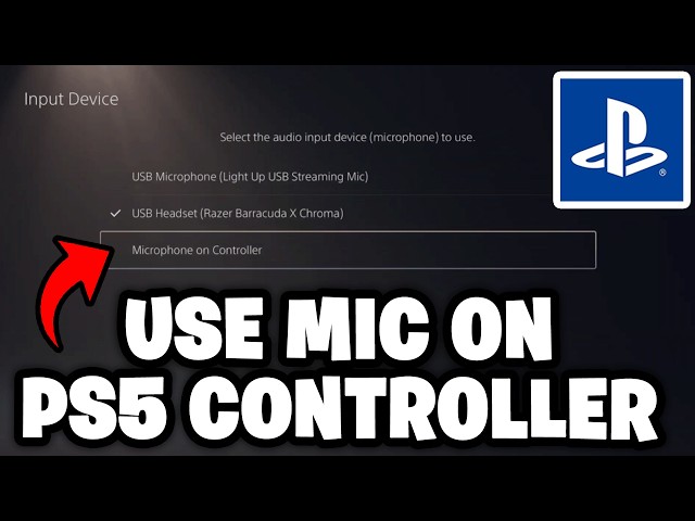 How To Use PS5 Mic on Controller - Tutorial