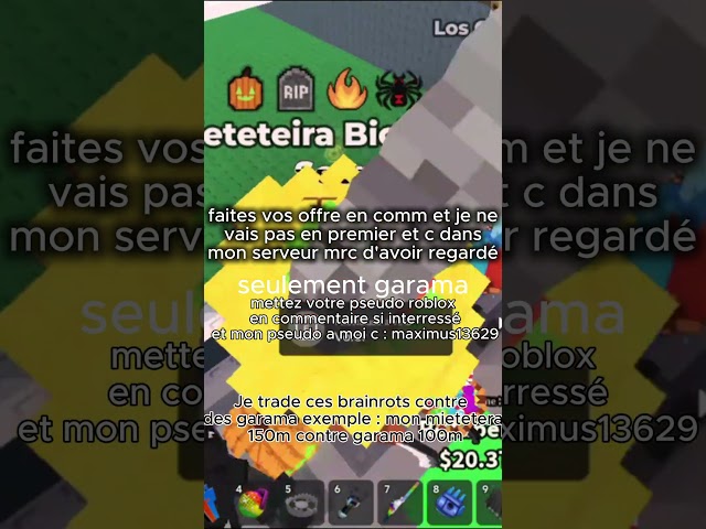 RECHERCHE DE GARAMA (TRADE)