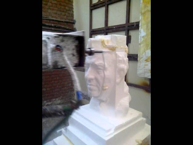 Robot Programming for Nehru Statue Using Robotmaster Software