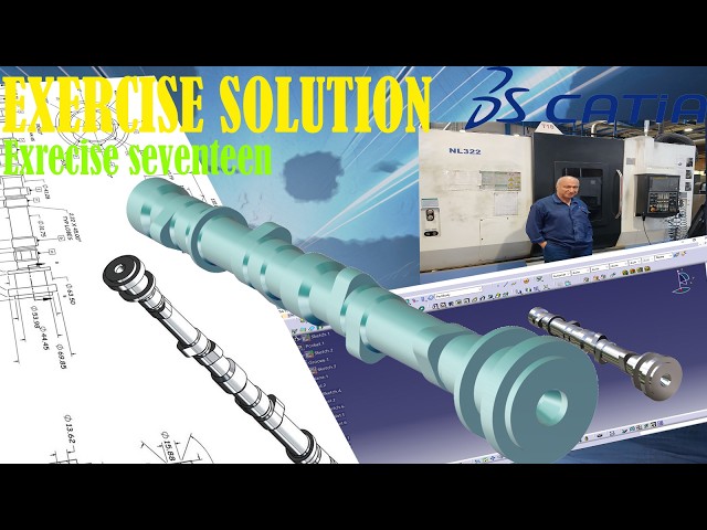 CATIA V5 Camshaft Tutorial | Create a Camshaft with Axis System & Axis to Axis