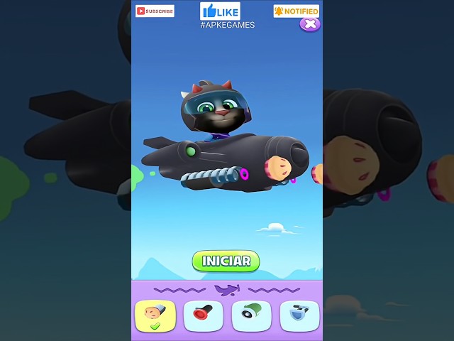 Sky Race in My Talking Tom 2 Gameplay Android ios
