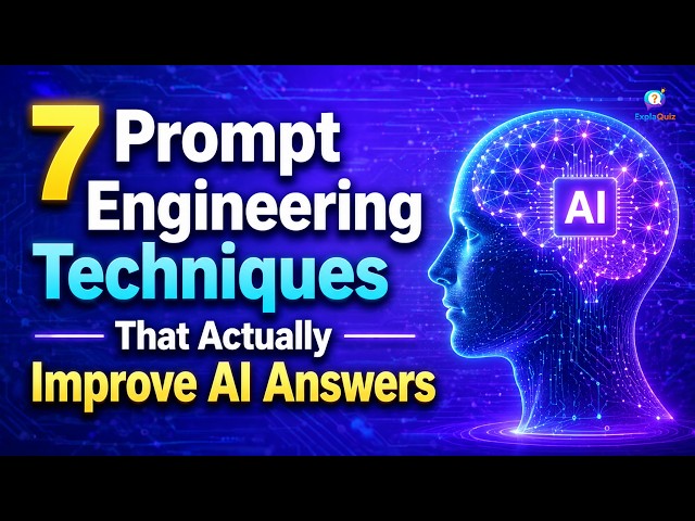 7 Prompt Engineering Techniques That Actually Improve AI Answers | AI