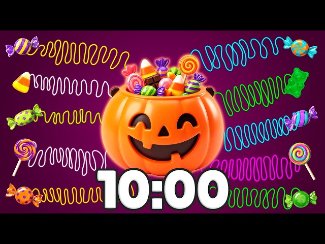 10 Minute [FALL] Pumpkin Timer 🎃👻 | Creative Classroom Countdown!