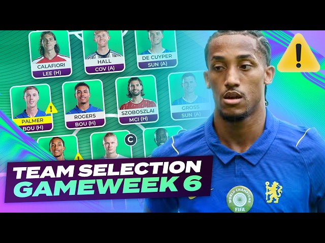 My FPL Team for GW6 🔥 What to do with João Pedro 🤔