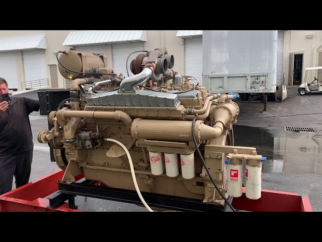 Cummins VTA-1710-M2, Marine Diesel Engine, 690HP