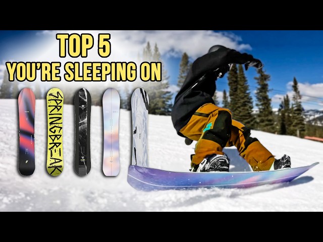 5 Snowboards You're Sleeping On for 2027