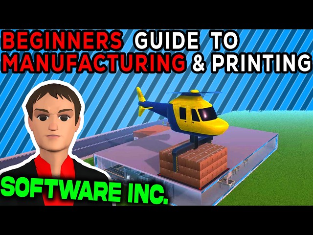 Beginners Guide To Manufacturing & Printing | Software Inc