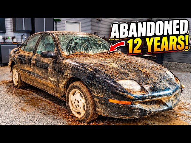 I Detailed a Car That Sat Abandoned for 12 YEARS!