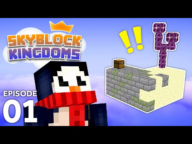TRAPPED on the Skyblock Kingdoms Minecraft SMP