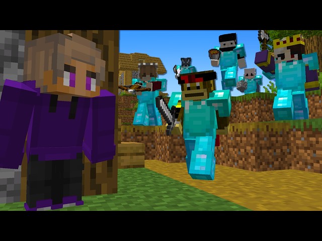 Minecraft Pro VS 10 Hunters